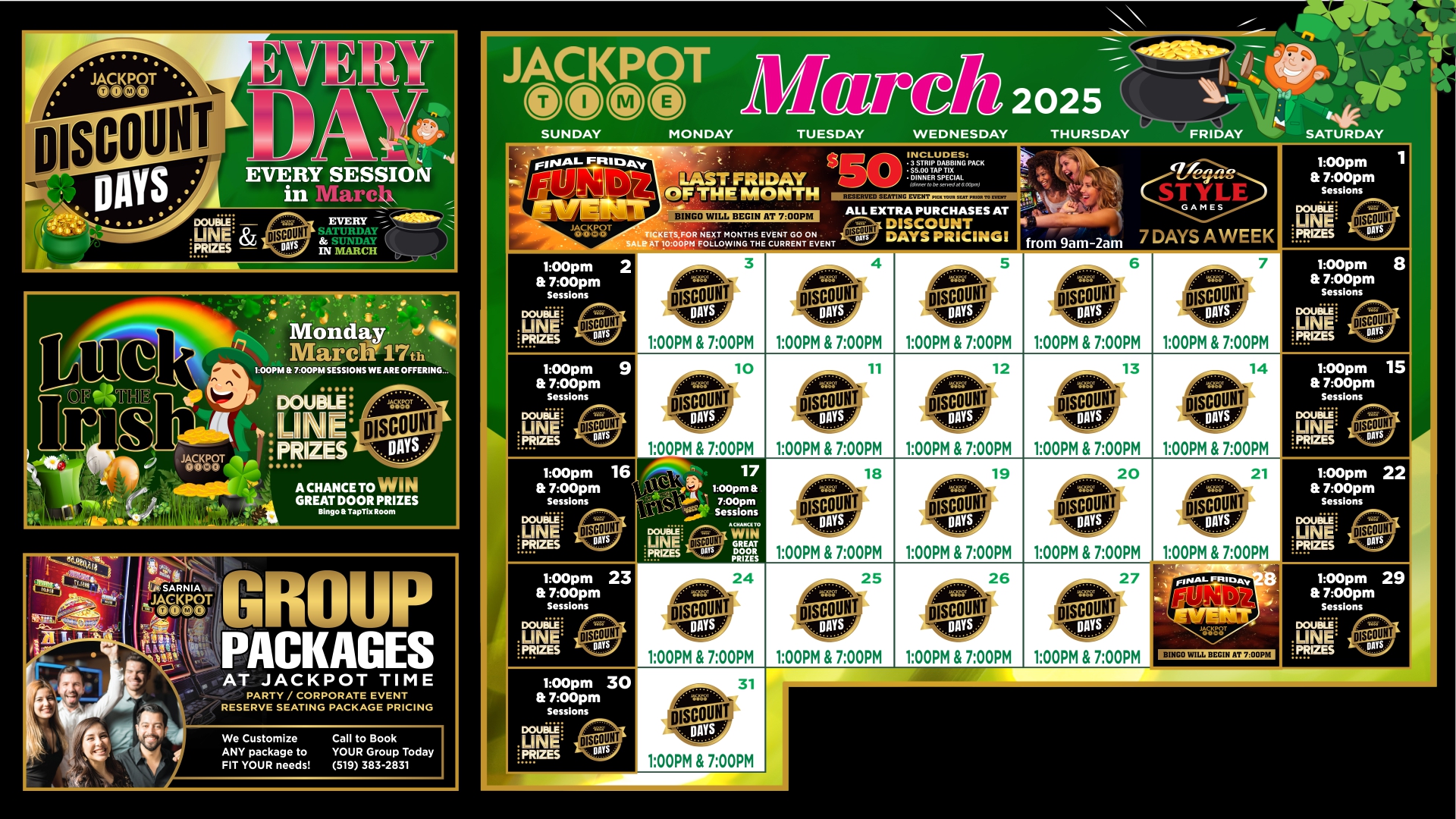 Bingo jackpot time